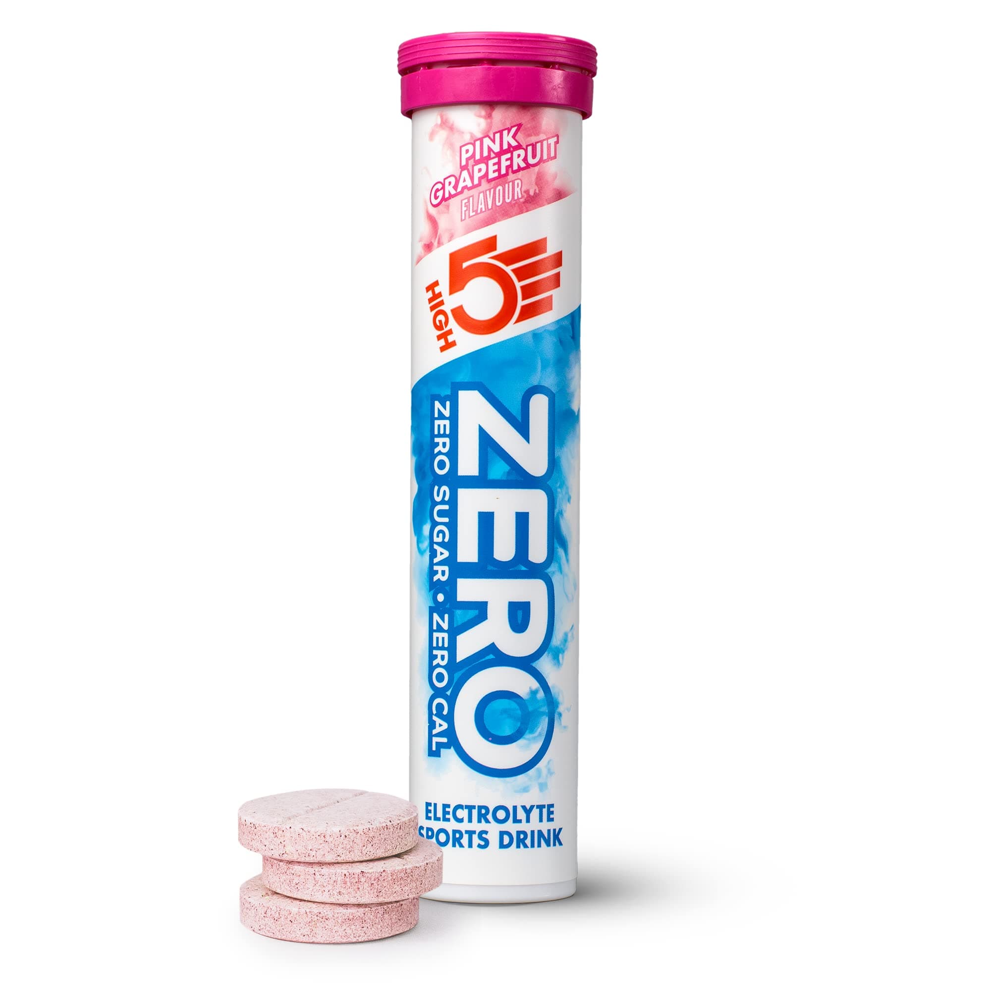 Zero Electrolyte Tablet - Hydration Tablets Enhanced with Vitamin C - 0 Calories & Sugar Free - Boost Hydration, Performance & Wellness - Pink Grapefruit, 20 Tablets (20x, Pack of 1)
