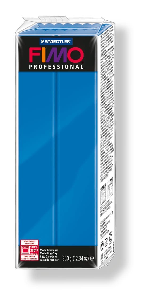 FIMO Professional Modelling Clay, Blue, 350 g