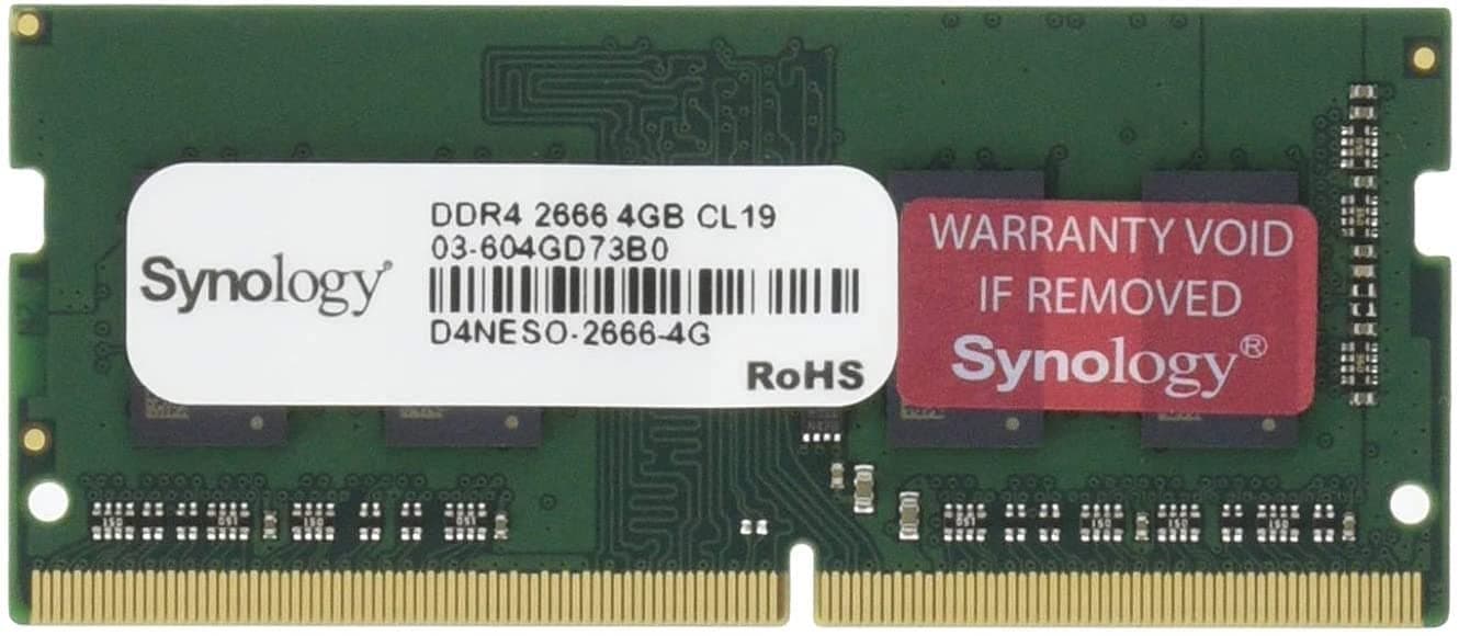 Synology RAM DDR4-2666 Non-ECC SO-DIMM 4GB