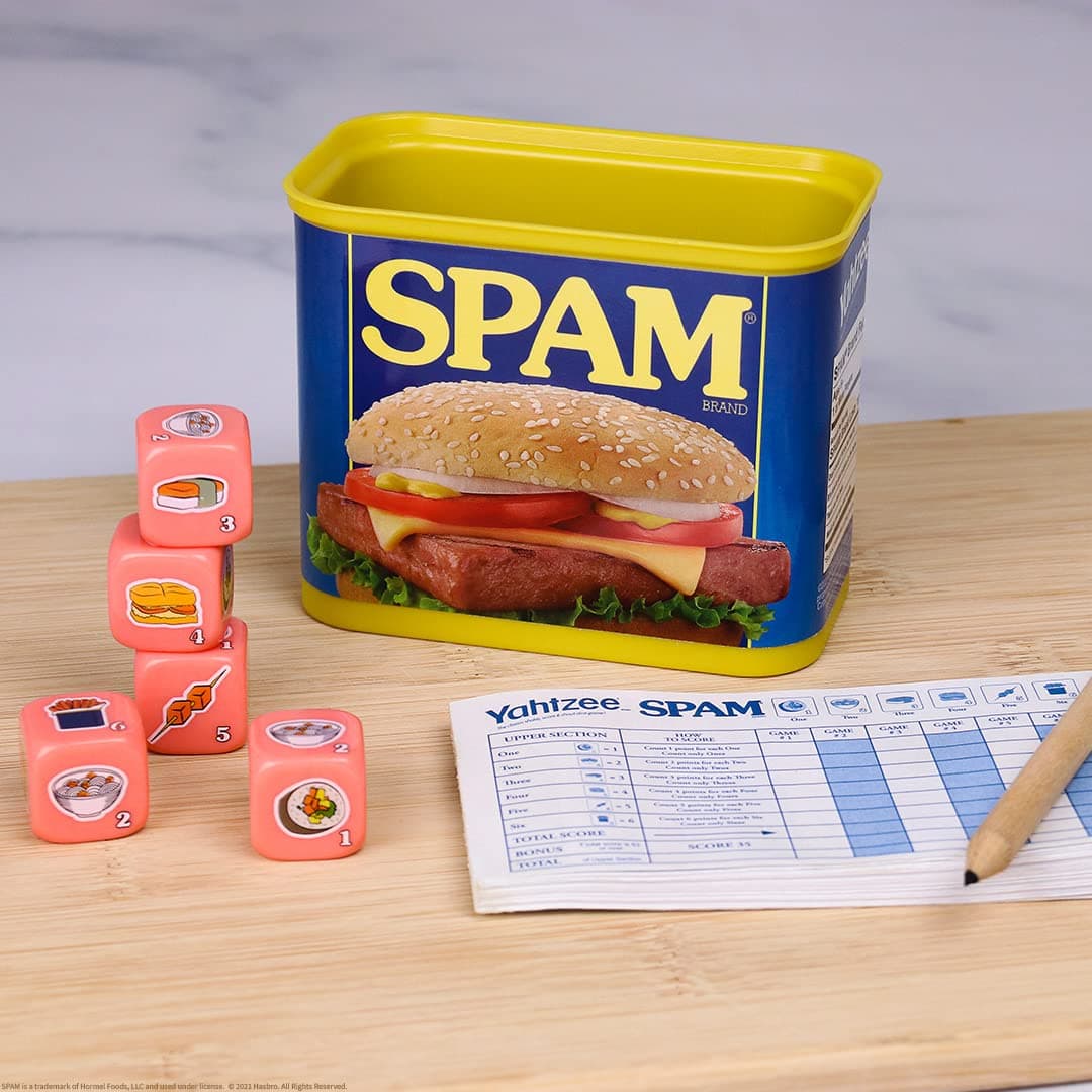 USAopoly Spam Yahtzee Game