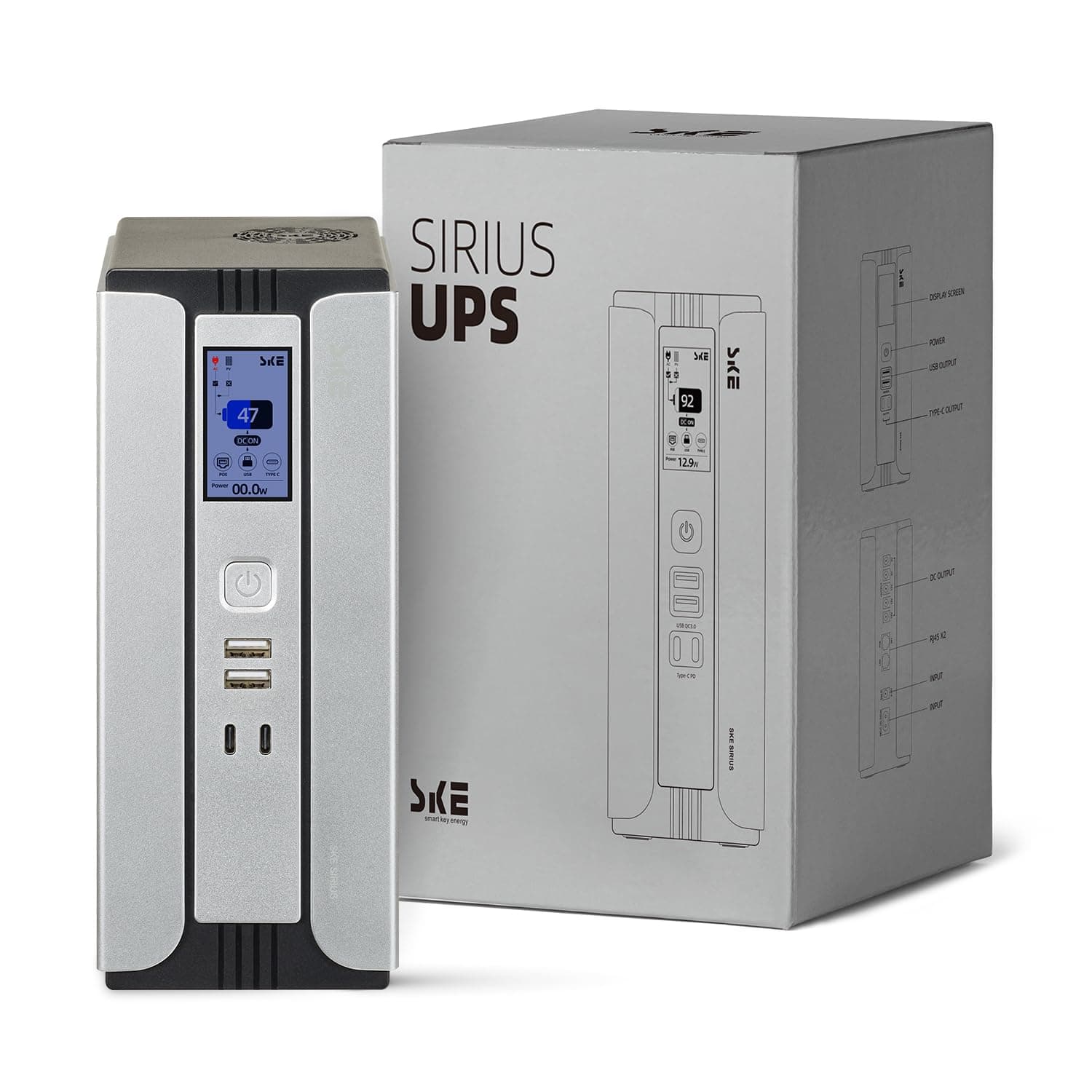 UPS Power Supply Battery Backup Sirius