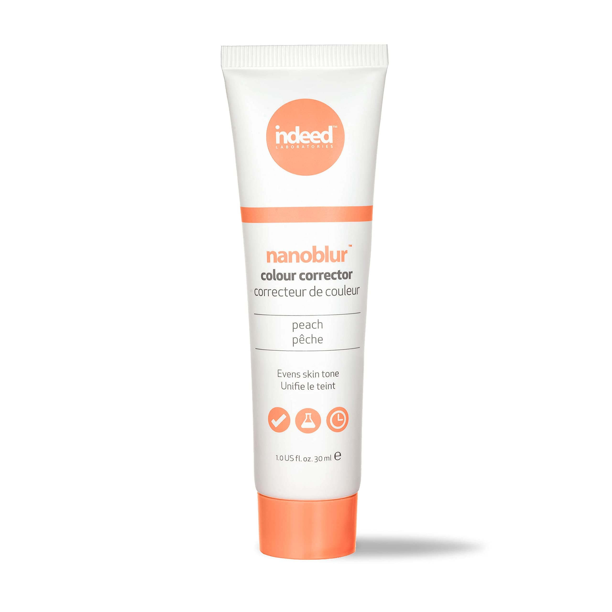 Indeed Labs Nanoblur Colour Corrector, Peach, 30 ml