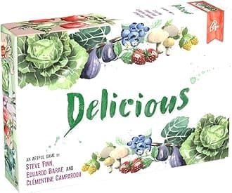Delicious Card Game - An Artful Flip-and-Write Gardening Game with Fruits and Vegetables Games for 1-100 Players