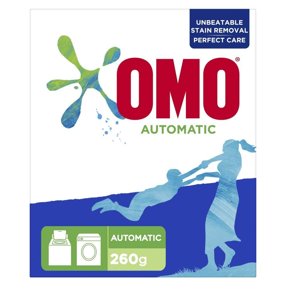 Automatic Powder Laundry Detergent, Active, 100% stain removal in 1 wash*, 260 G , Packaging may vary