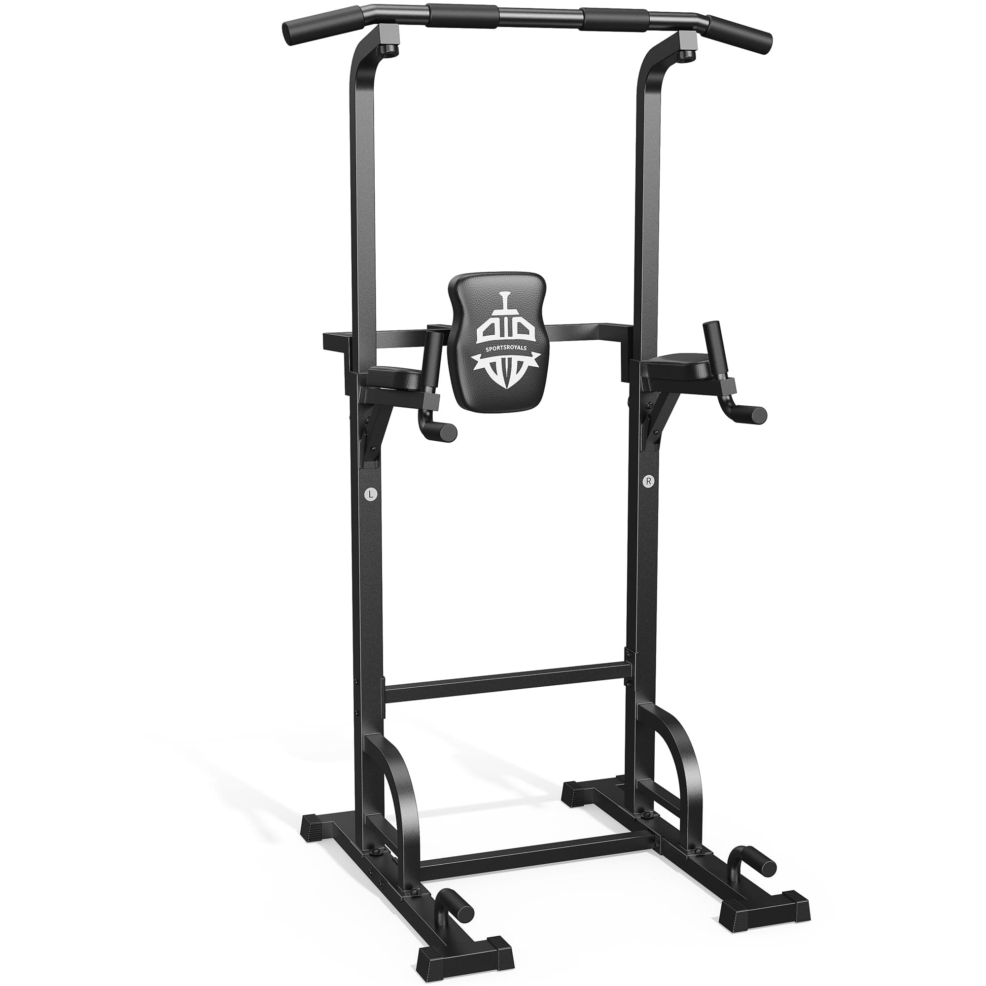 Power Tower Pull Up Dip Station Assistive Trainer Multi-Function Home Gym Strength Training Fitness Equipment 440LBS