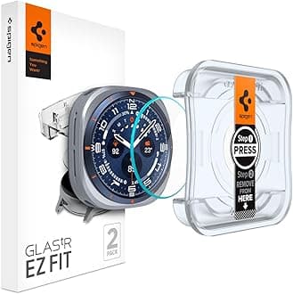Glas.tR EZ Fit Screen Protector for Samsung Galaxy Watch Ultra (47mm) - 2 Pack