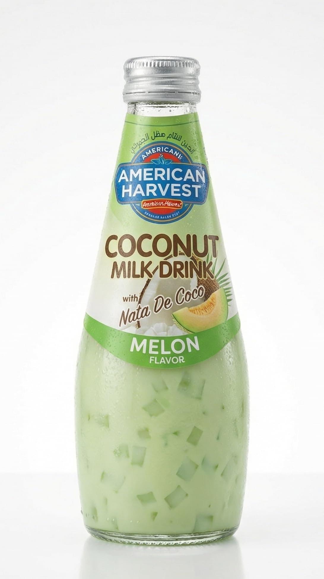 American Harvest Coconut Milk With Nata De Coco Melon 290ml
