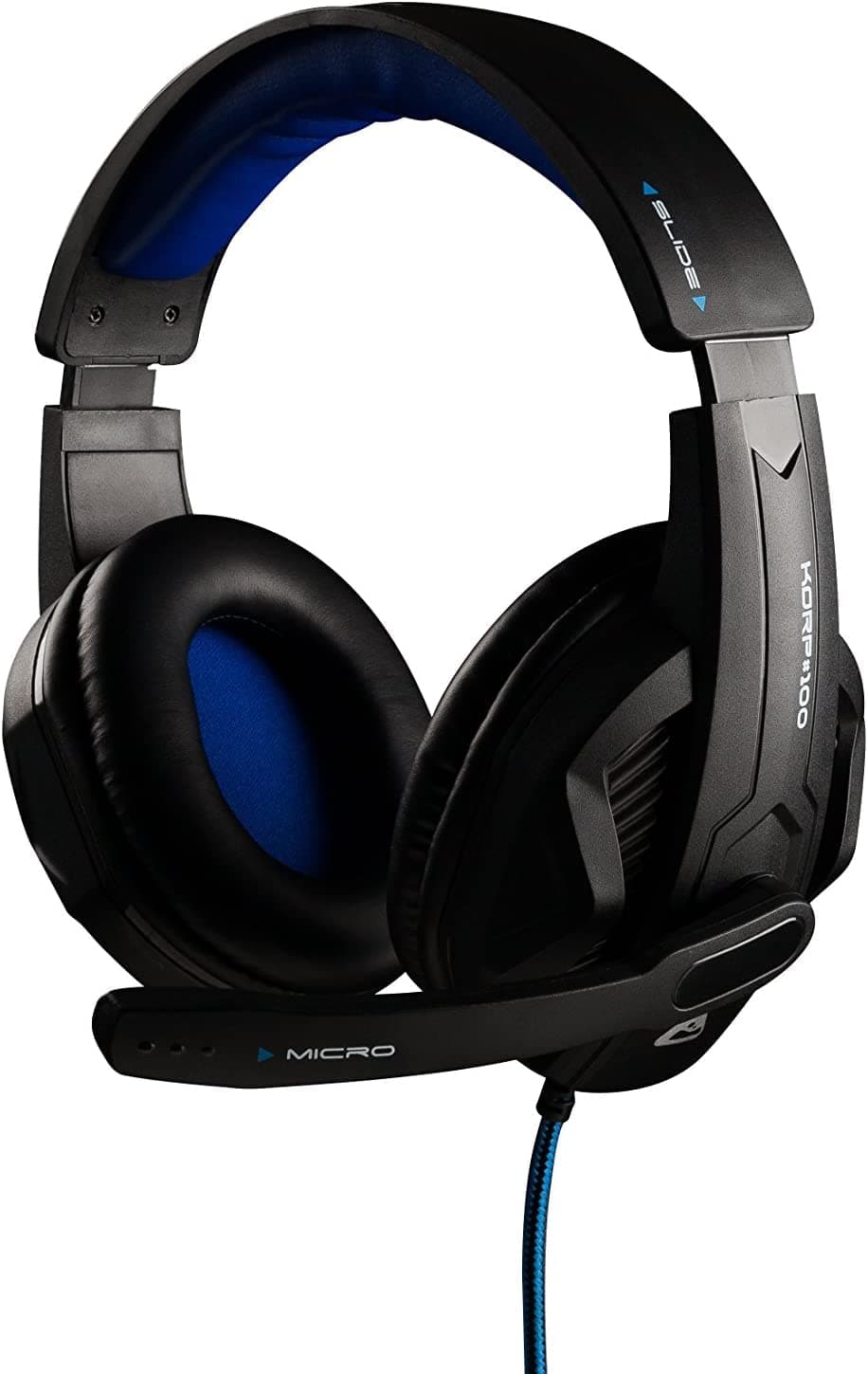 THE G-LAB - KORP 100 - Performance Gaming Headset - PS4, PC & Xbox One Compatible - Comfort - Black