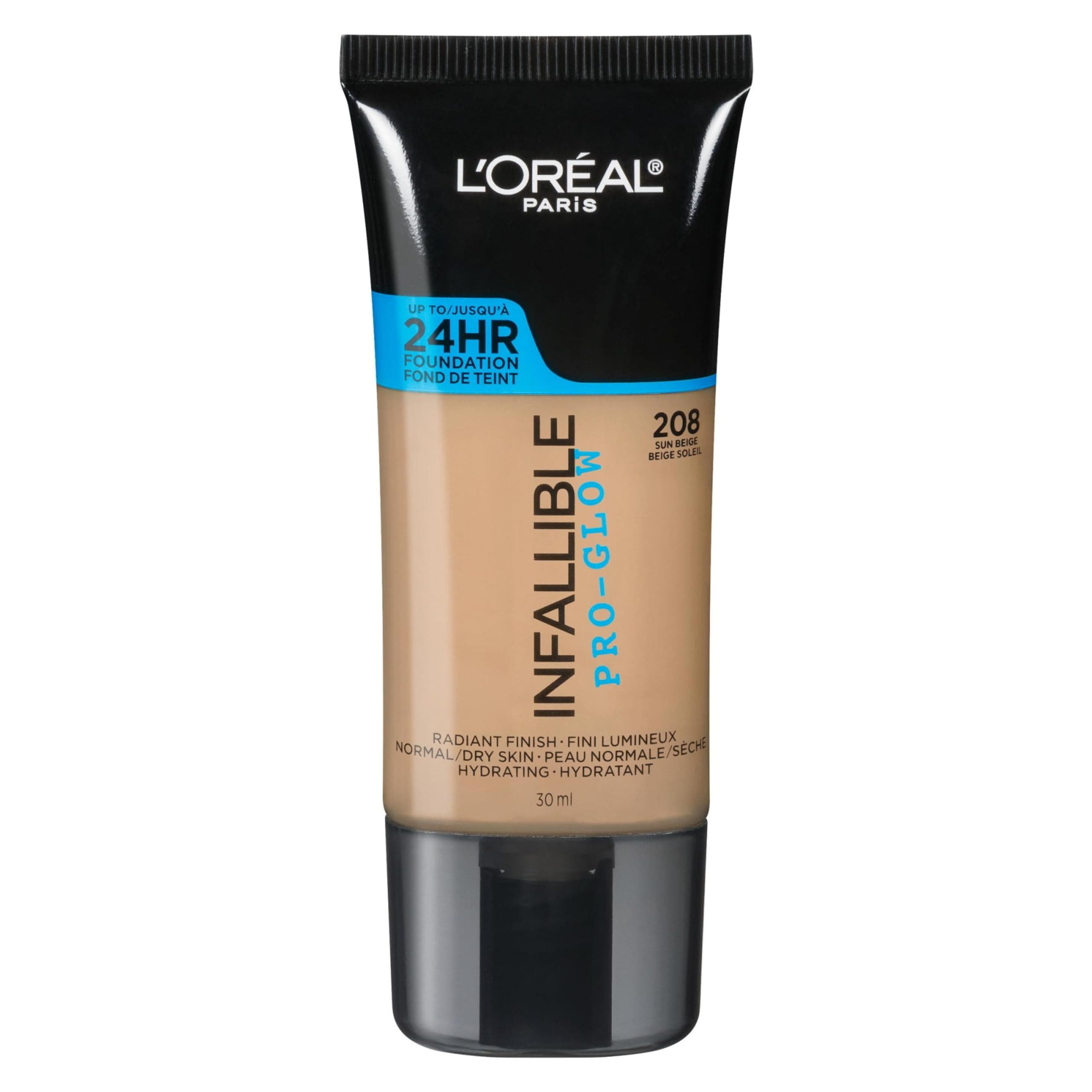 L'OREAL Infallible Pro-Glow Foundation - Sun Beige (Parallel Import)
