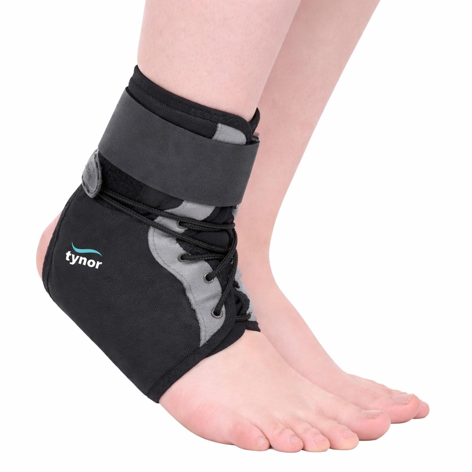 TYNOR Anklet, Beige, Large, 1 Pair