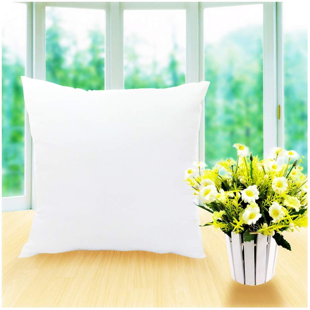 Huacel 22x22 Pillow Insert, 55x55cm Pillow Insert Standard, Solid Cushion Inner Stuffer Pillow Sham Insert Pillow Square Rectangular Decorative Throw Pillow Inserts Polyester Core - 22x22 Inch