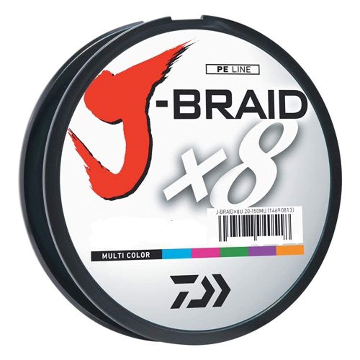 Daiwa J-Braid 300M 8 Strand Round Braid Line