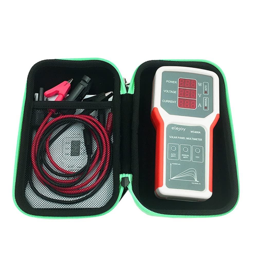 MPPT Tester,WS400A Photovoltaic Panel Power Supplys Multimeter Solar Panel MPPT Tester Open Circuit Voltage Trouble Utility Tool