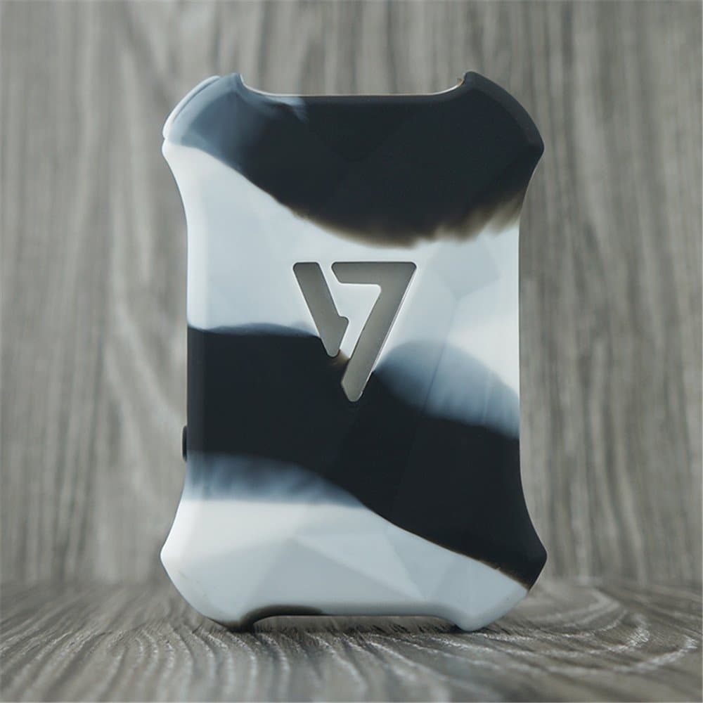 ModShield for Desire X Box Mod 200W TC Silicone Case ByJojo Cover Shield Wrap Skin (White/Black)