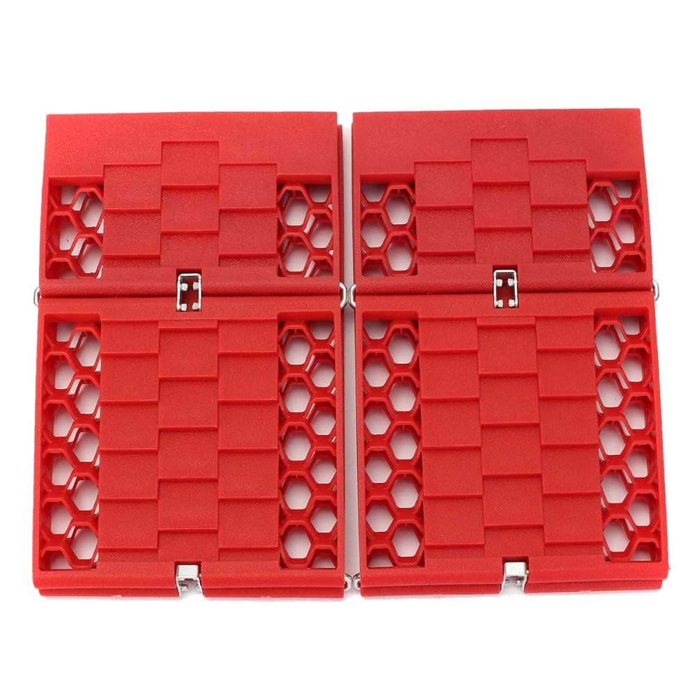 2Pcs/Set Tyre Grip Tracks Car Security Snow Mud Sand Rescue Escaper Traction Tracks Mats for Emergency Relief Solid Firm Durable