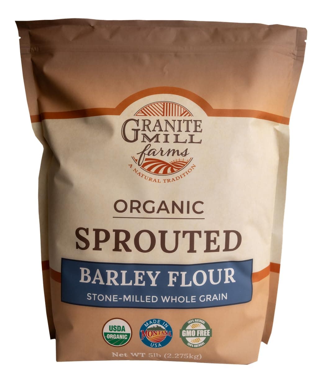 Granite Mill Farms Sprouted Organic Barley Flour, 5 lb