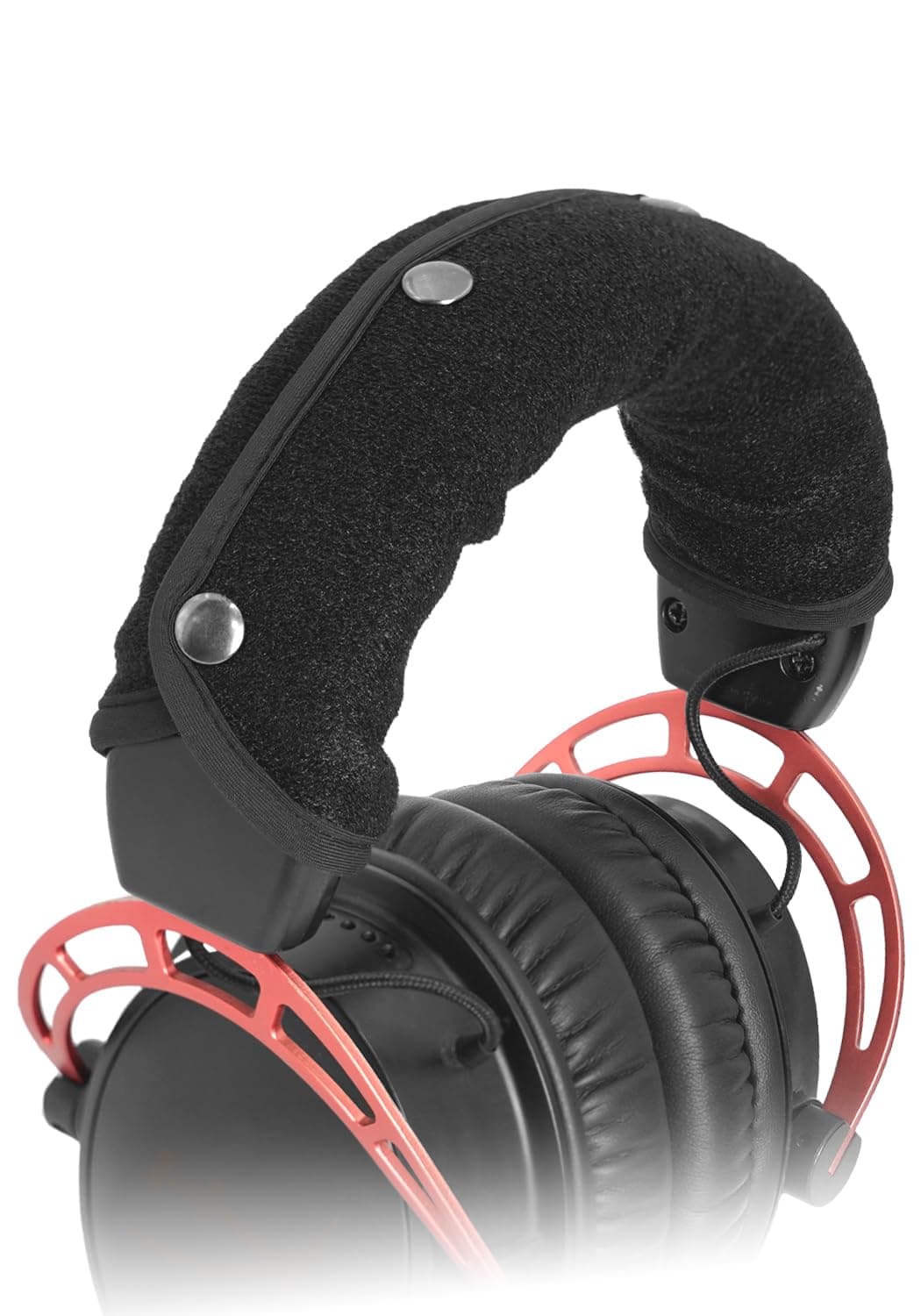 Replacement Headphone Headband Cover for HyperX Cloud & Alpha,Cloud 1/2/3/Pro,Cloud X/Core,Flight,Stinger Gaming Headset,Headband Cushion Easy Installation No Tool Needed-Velvet Black