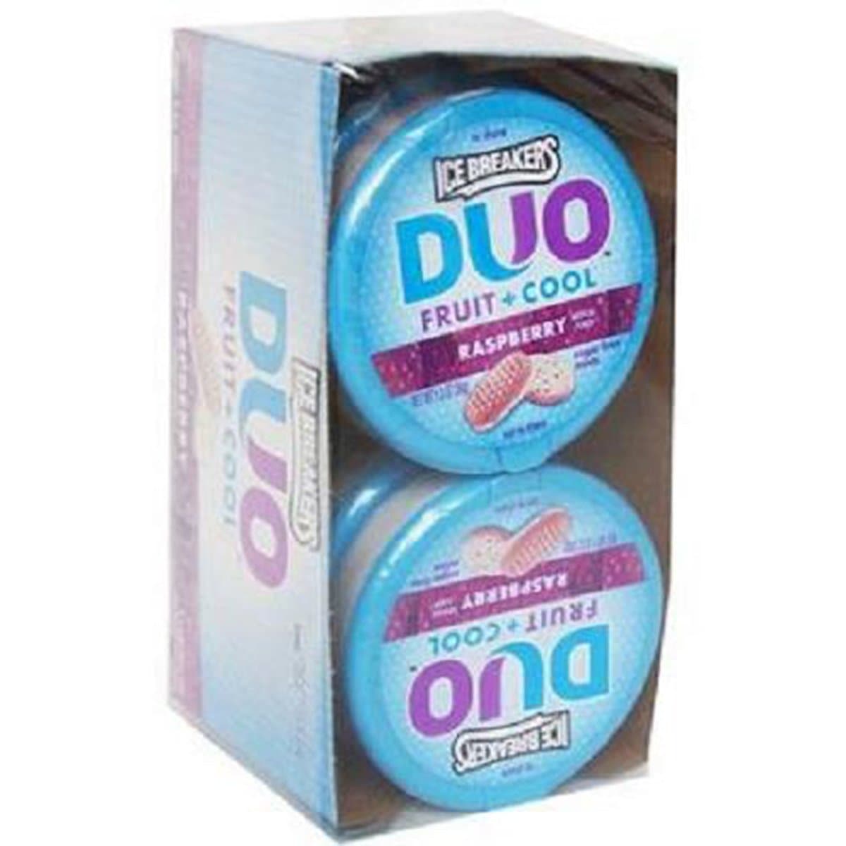 Product Of Ice Breakers DuoMints Raspberry - Can, Count 8 (1.3 oz) - Mints / Grab Varieties & Flavors