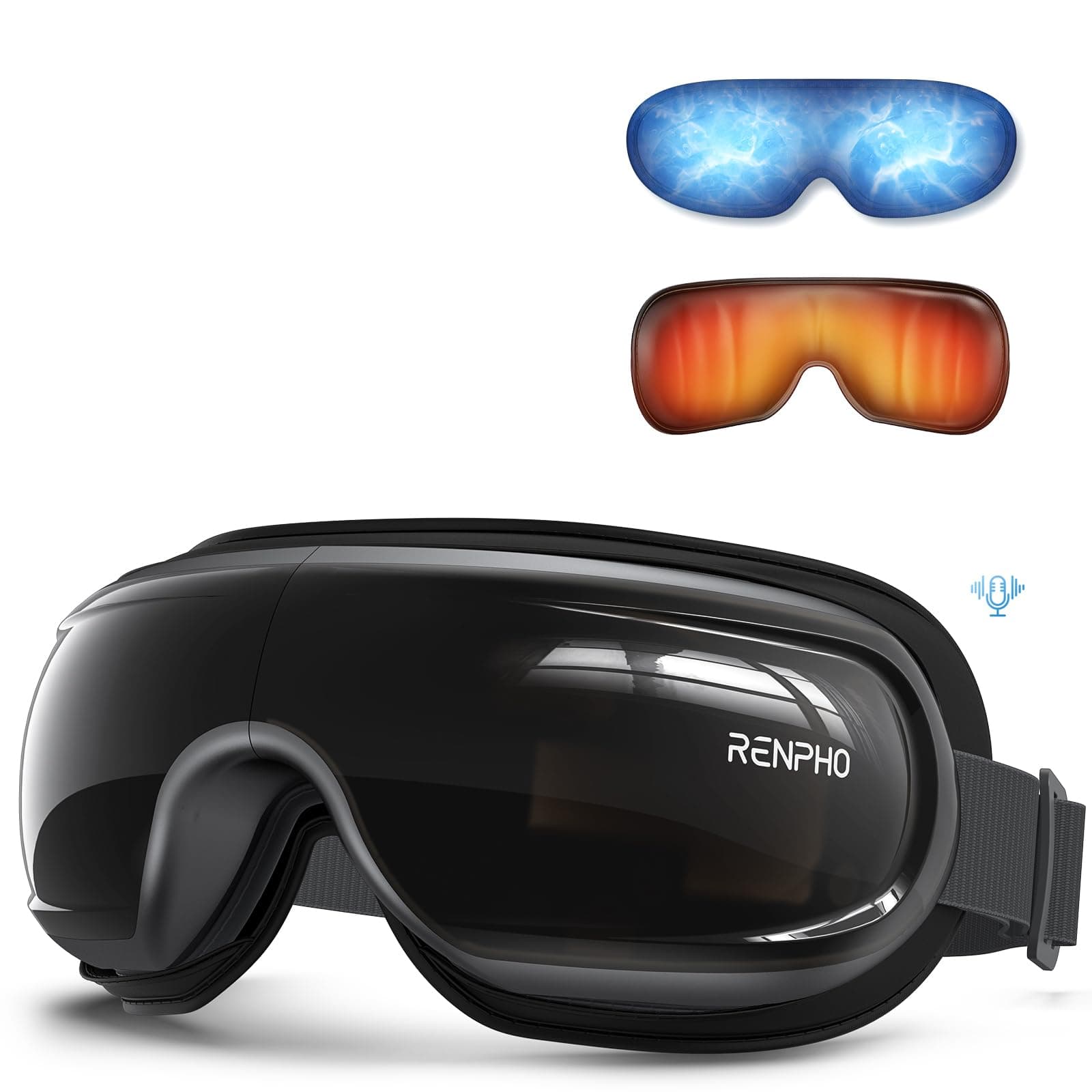 スリープヘッドホン、RENPHO ウルトラソフトアイマスク