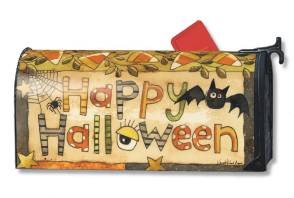 MailWraps Spooky Halloween Mailbox Cover 03811 MailWraps