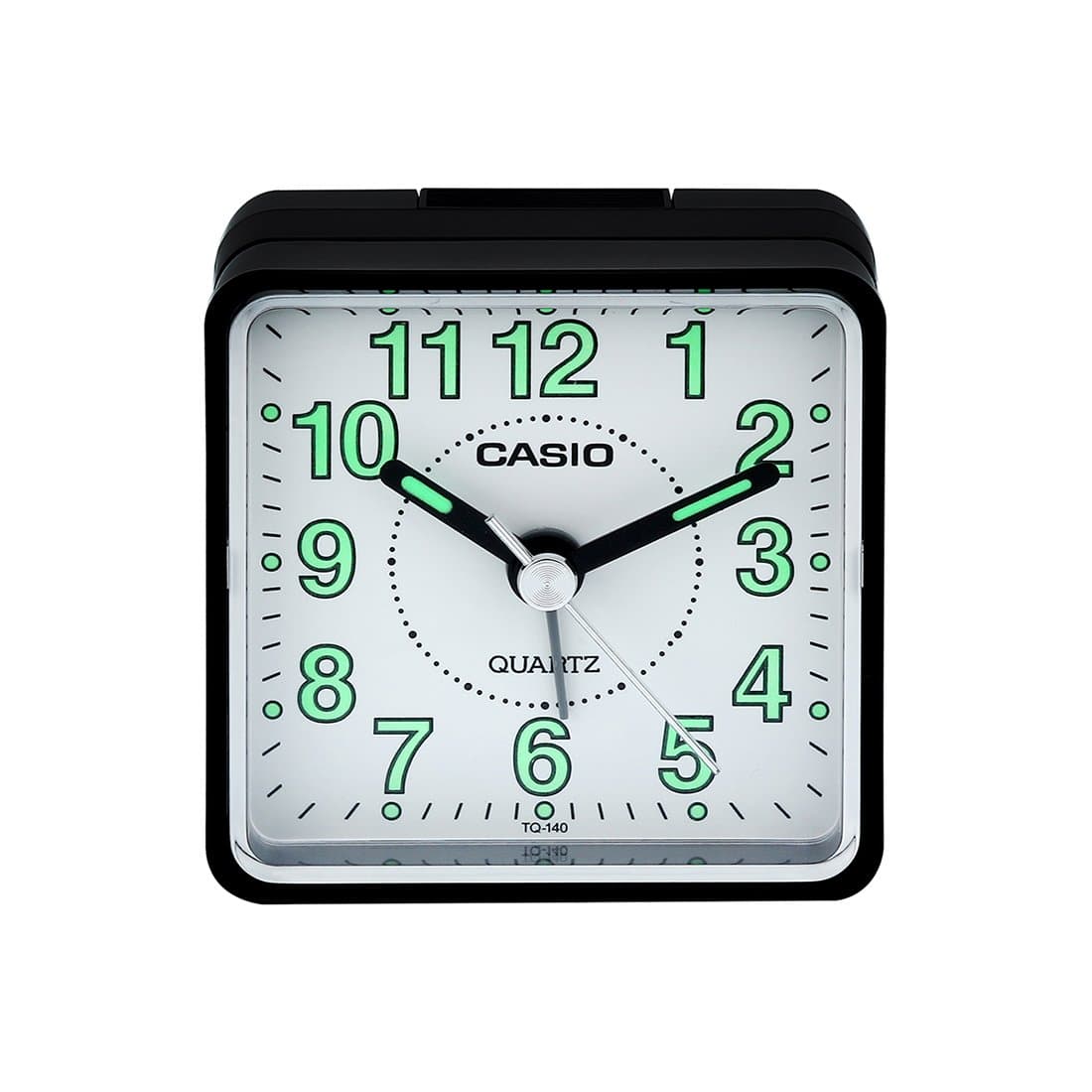 Casio Analog Table Clock (TQ-140-1BDF, Multicolour, 5.7 cm x 5.7 cm x 3.3 cm)