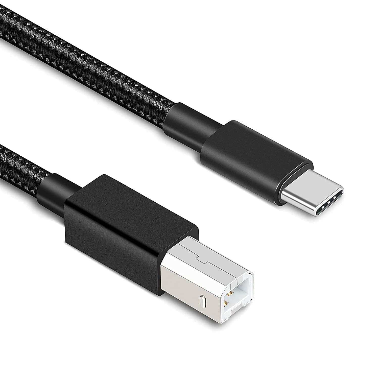 rts High Speed USB 2.0 Type C USB C Printer Cable (1.5M) USB C to B, Scanner Cable Printer Cable to USB C MIDI Cable for Yamaha Casio Digital Piano MIDI Controller DJ MacBook Pro, Air, Fax Machine