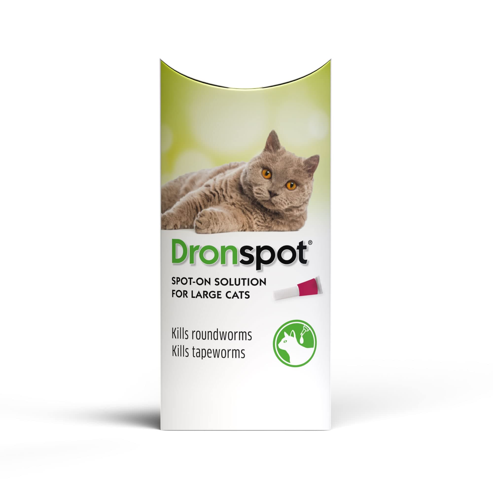 Dronspot Large Cat Spot-on Worming Solution 1 Pipette
