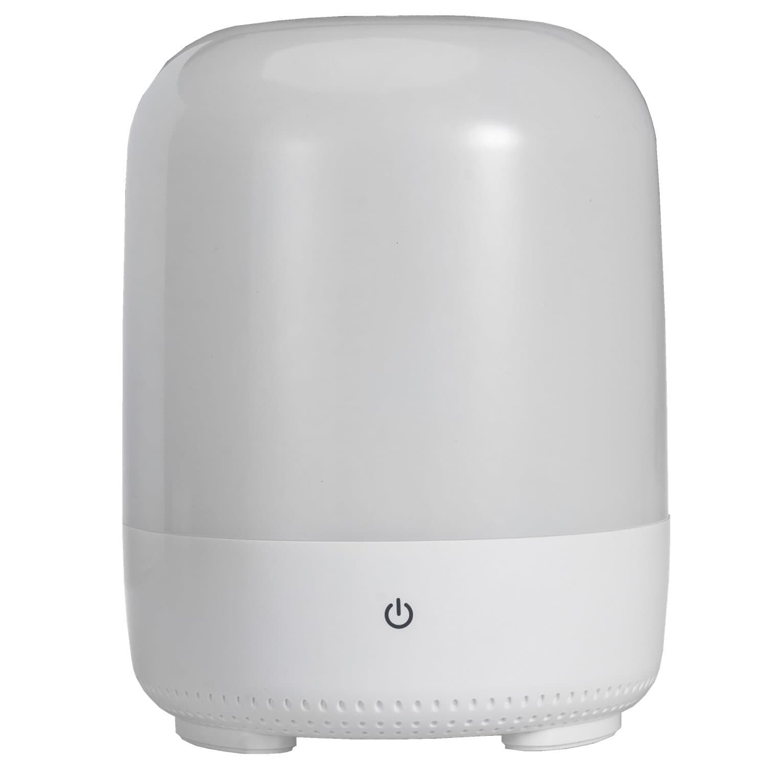 ZasLuke WL-39 Chargeable Table Lamp, Touch Sensor Bedside Lamp + Dimmable Warm White Light & Color Changing RGB with USB Charger, 12" x 12" x 15.7"