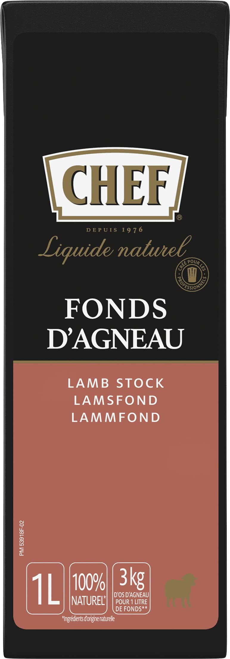 CHEF All Natural Lamb Stock