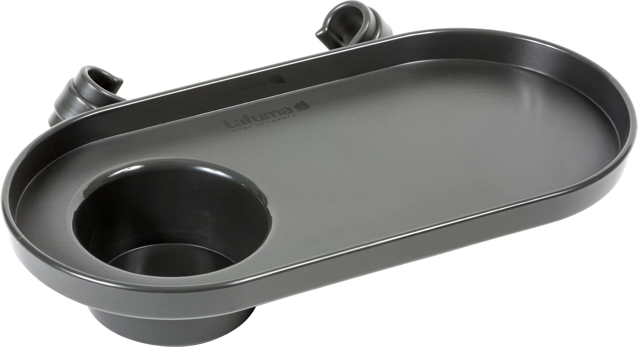 Lafuma Clip-On Tray for Lafuma Zero Gravity Chairs Only - Anthracite - (Accessory/Replacement Only)