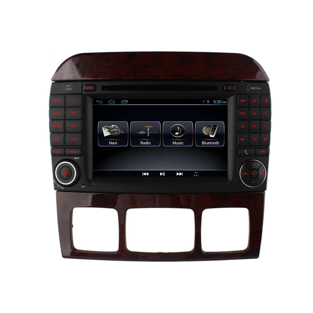 Ownice Original UI 1024*600 Original UI Android 4.4 CAR DVD player GPS for Mercedes W215 W220 S280 S320 S350 S400 S420 S430 S500 S600 Support FM/AM Radio Bluetooth Multimedia System 1G RAM 16G ROM