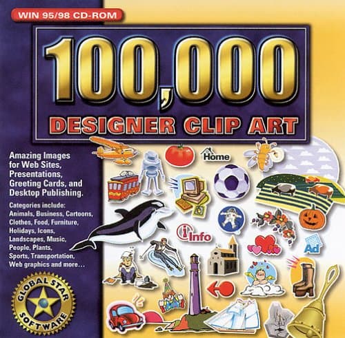 100,000 Designer Clip Art