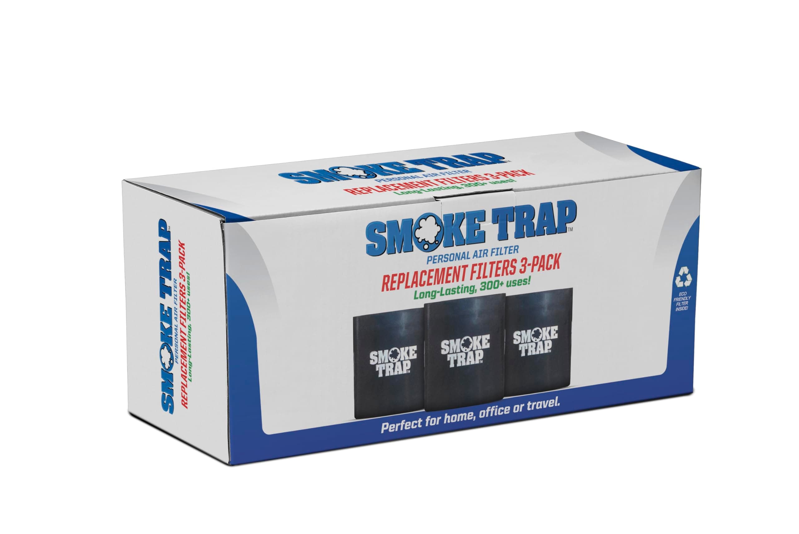 Smoke Trap 2.0 - Replacement Filter Cartridges for Personal Air Filter - 3 Pack