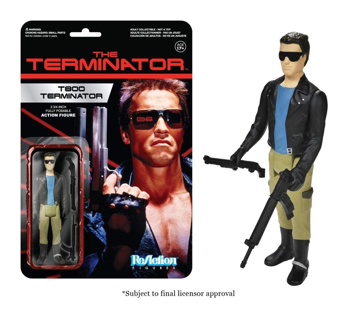 The Terminator T-800 ReAction Figure