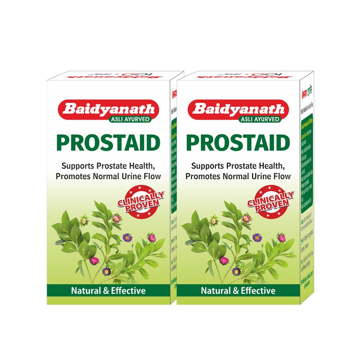 Baidyanath Prostaid - 50 Tablets (Pack of 2)
