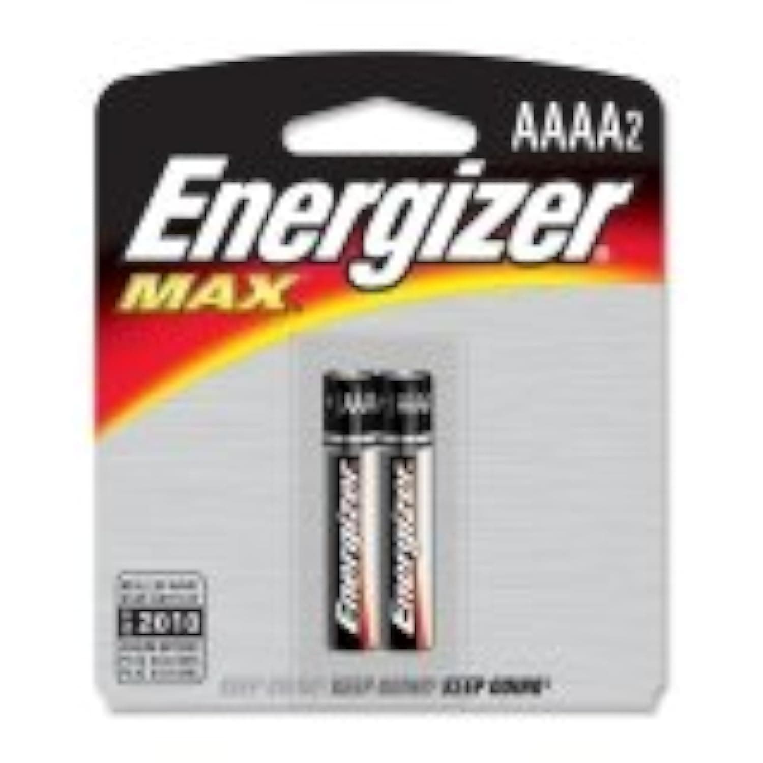Energizer MAX Alkaline Batteries, AAAA, 2 Batteries/Pack
