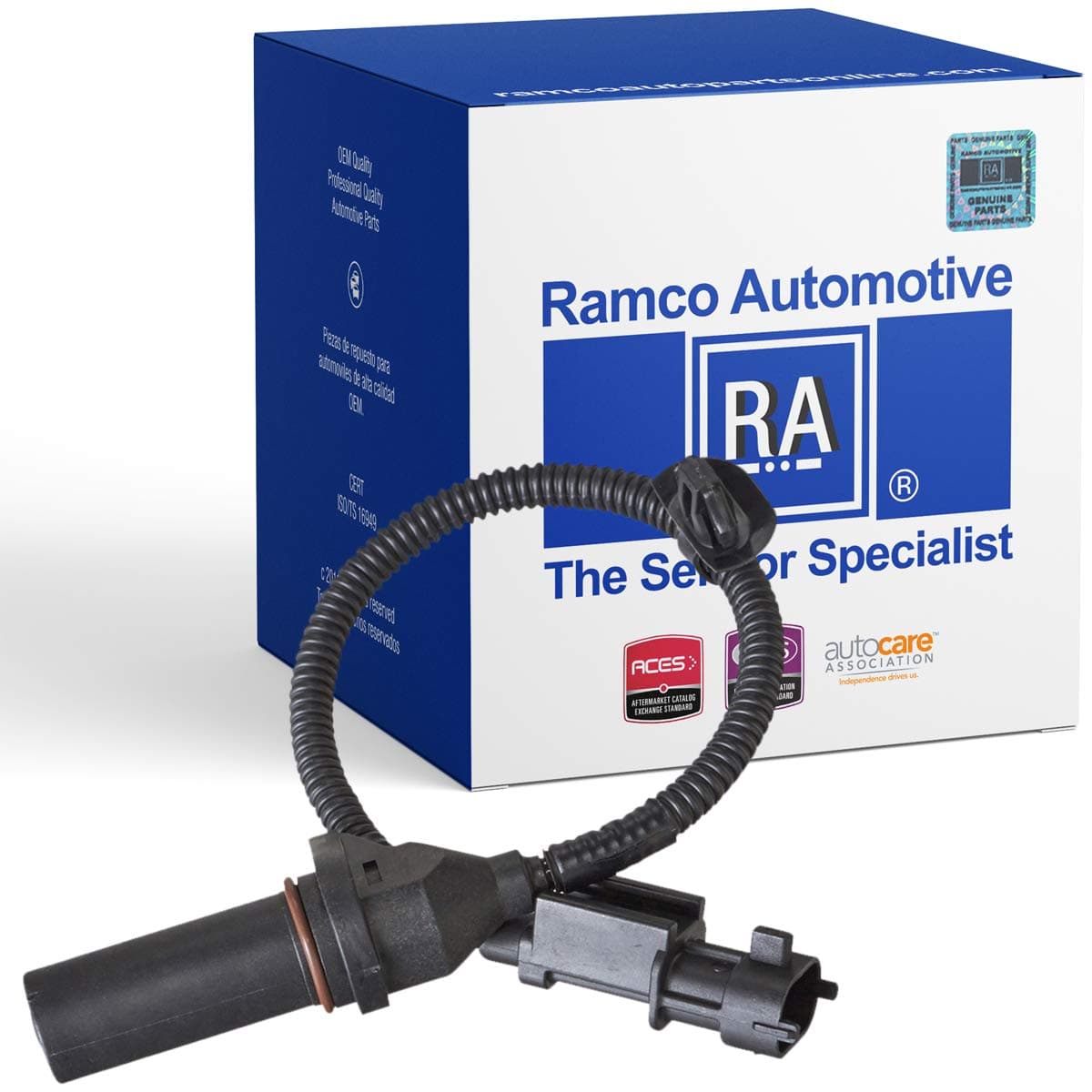 Engine Crankshaft Position Sensor, Compatible with Wells SU13885, Standard Motor Products PC934 (RA-CRS1078)