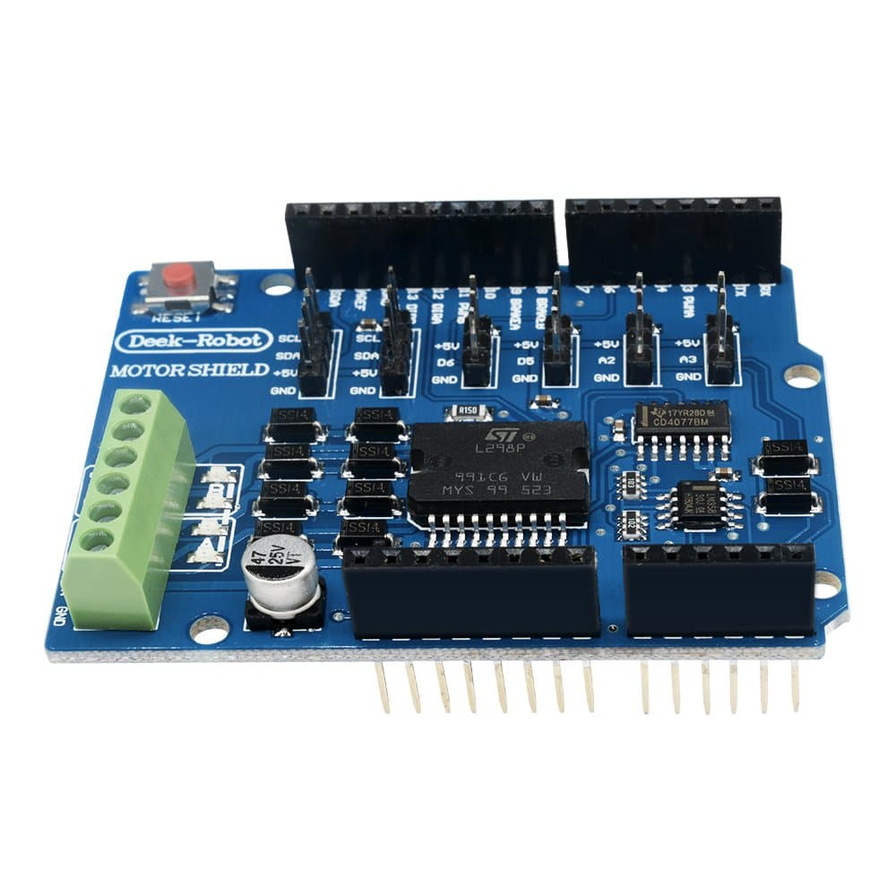 diymore L298P Shield Expansion Board DC Motor Driver Module 2A H-Bridge 2 way For UNO R3 Mega2560