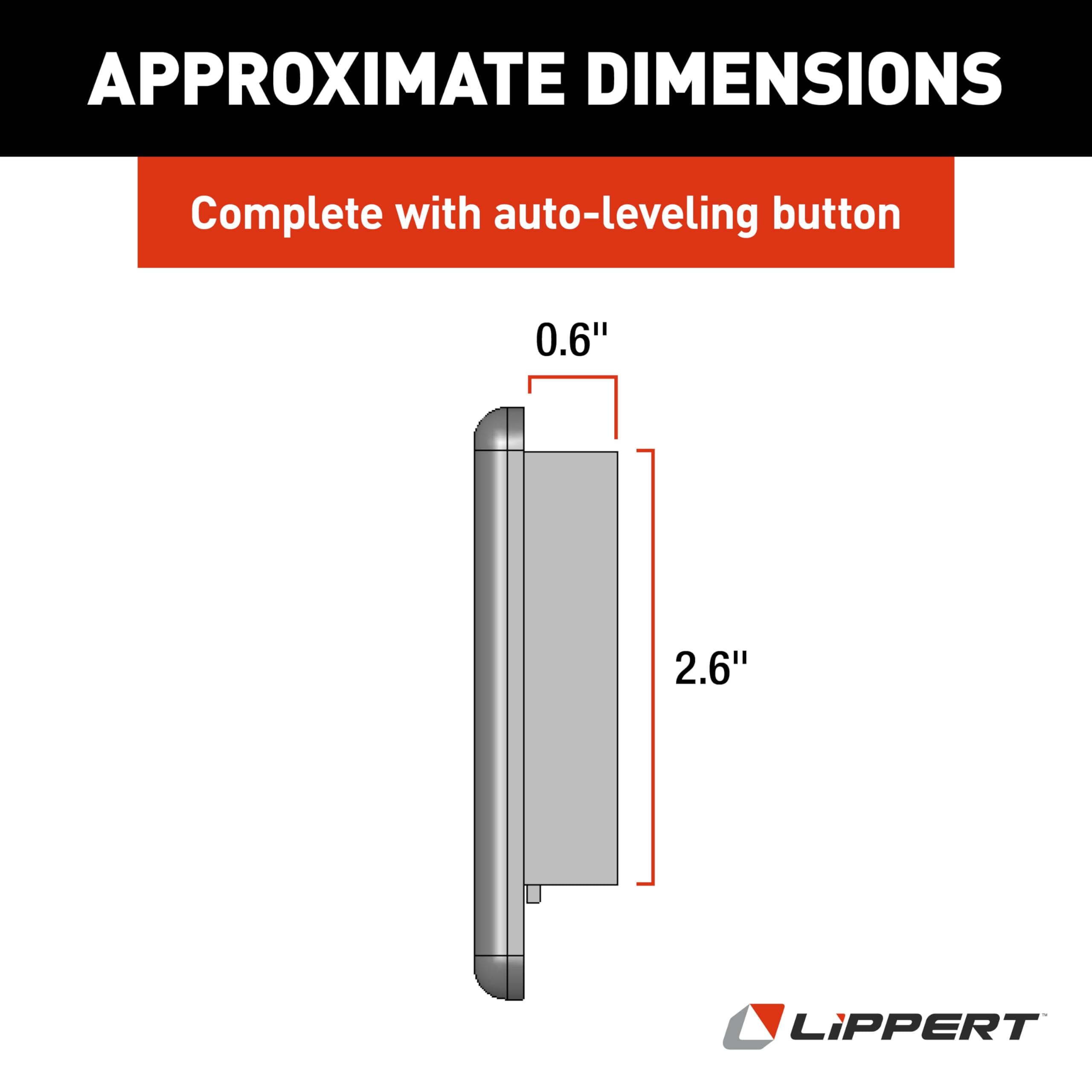 Lippert Components 234802レベリングシステム用タッチパッド