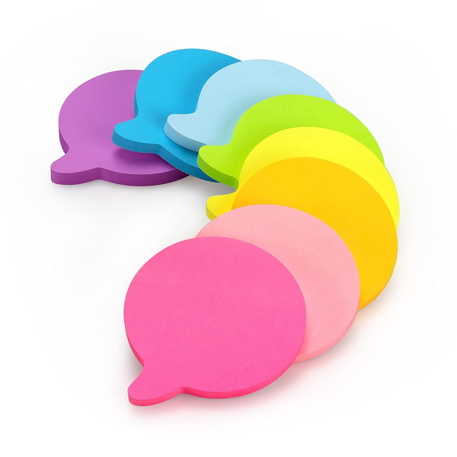 Bubble Shape Sticky Notes 8 Color
