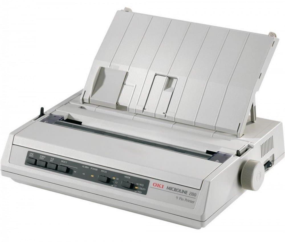 OKI Microline 280 Elite (Parallel) A4 Mono Dot Matrix Printer