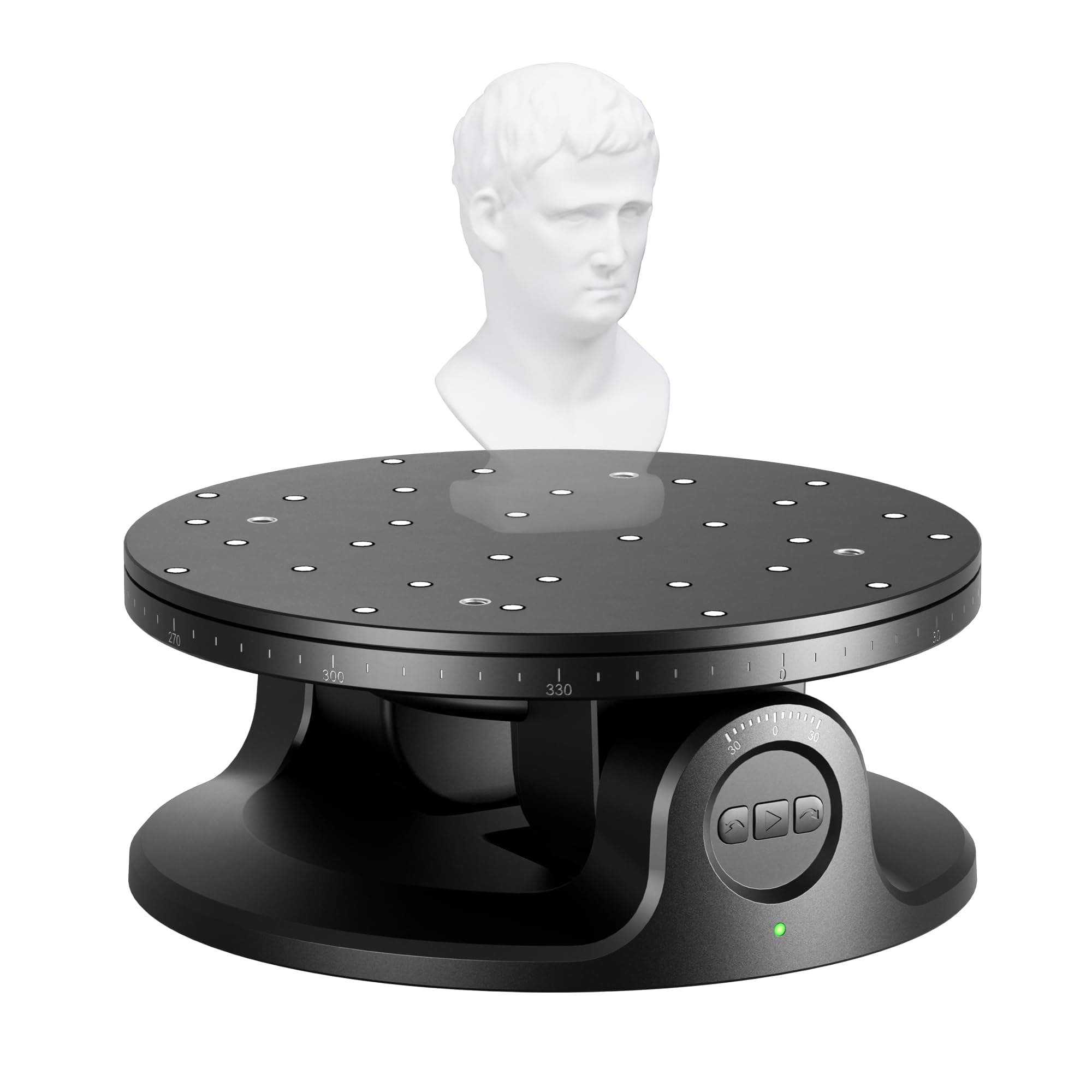 Dual Axis Turntable for Accurate 3D Scanning, Easy Capturing Detail-rich 3D Data of Small-Medium Objects