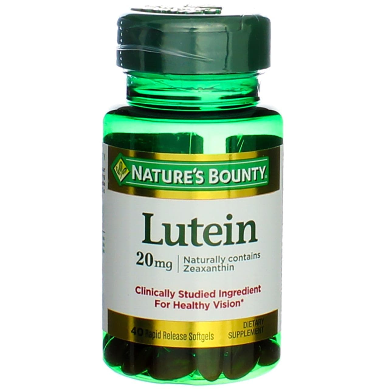 Lutein 20mg, 40 Softgels