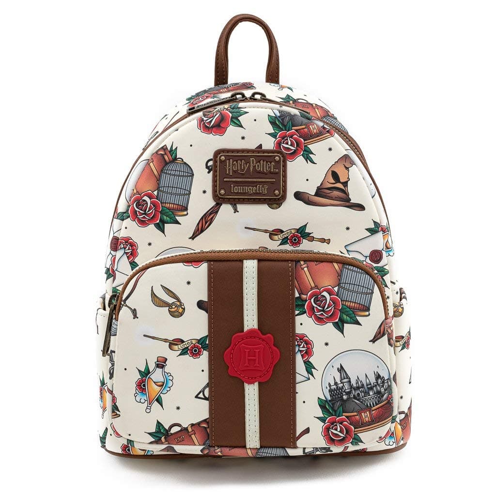 Harry Potter Tattoo Art Mini Backpack