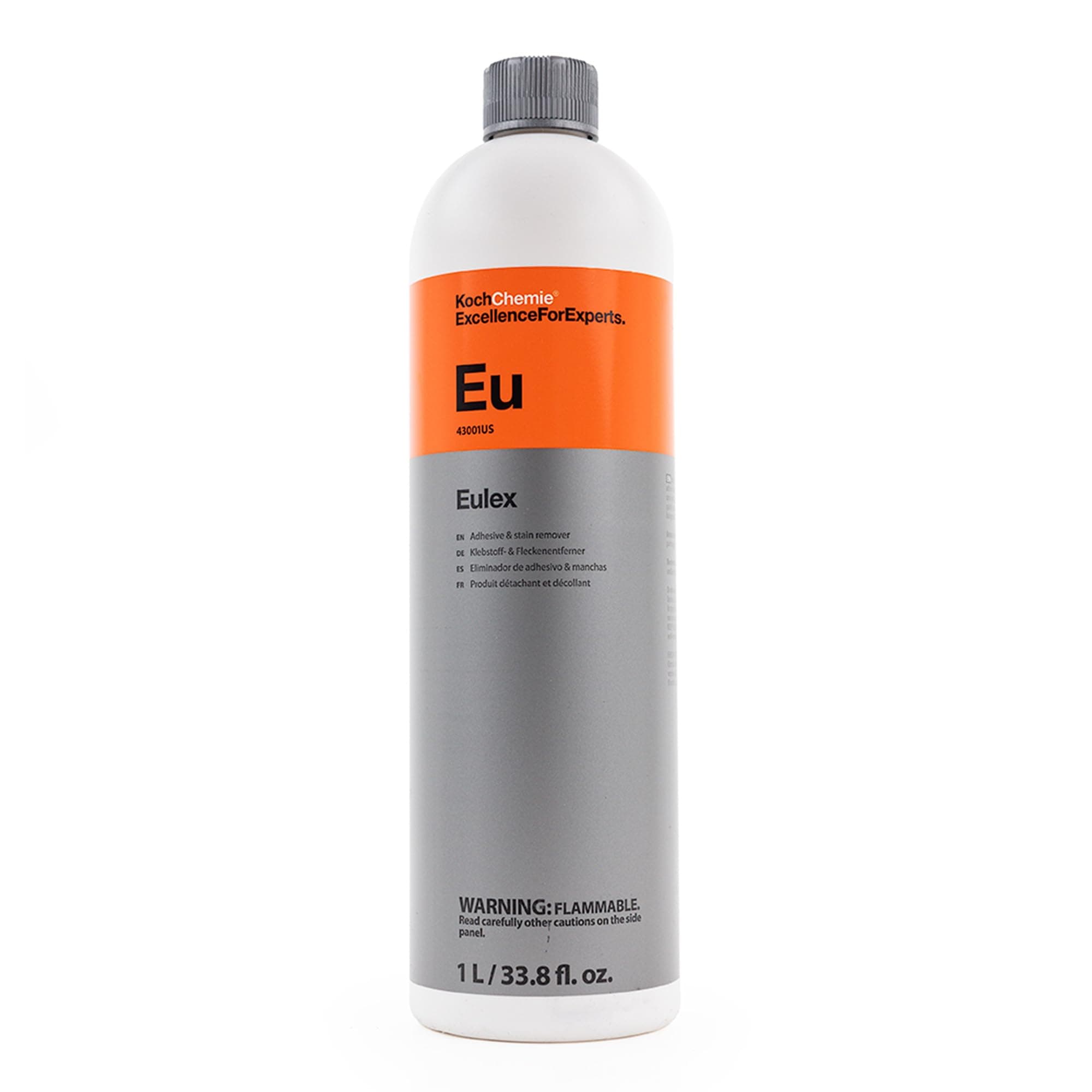 Koch-Chemie - Eulex - Adhesive Remover, Evaporates Quickly, Protects Surface While Cleaning (1 Liter)