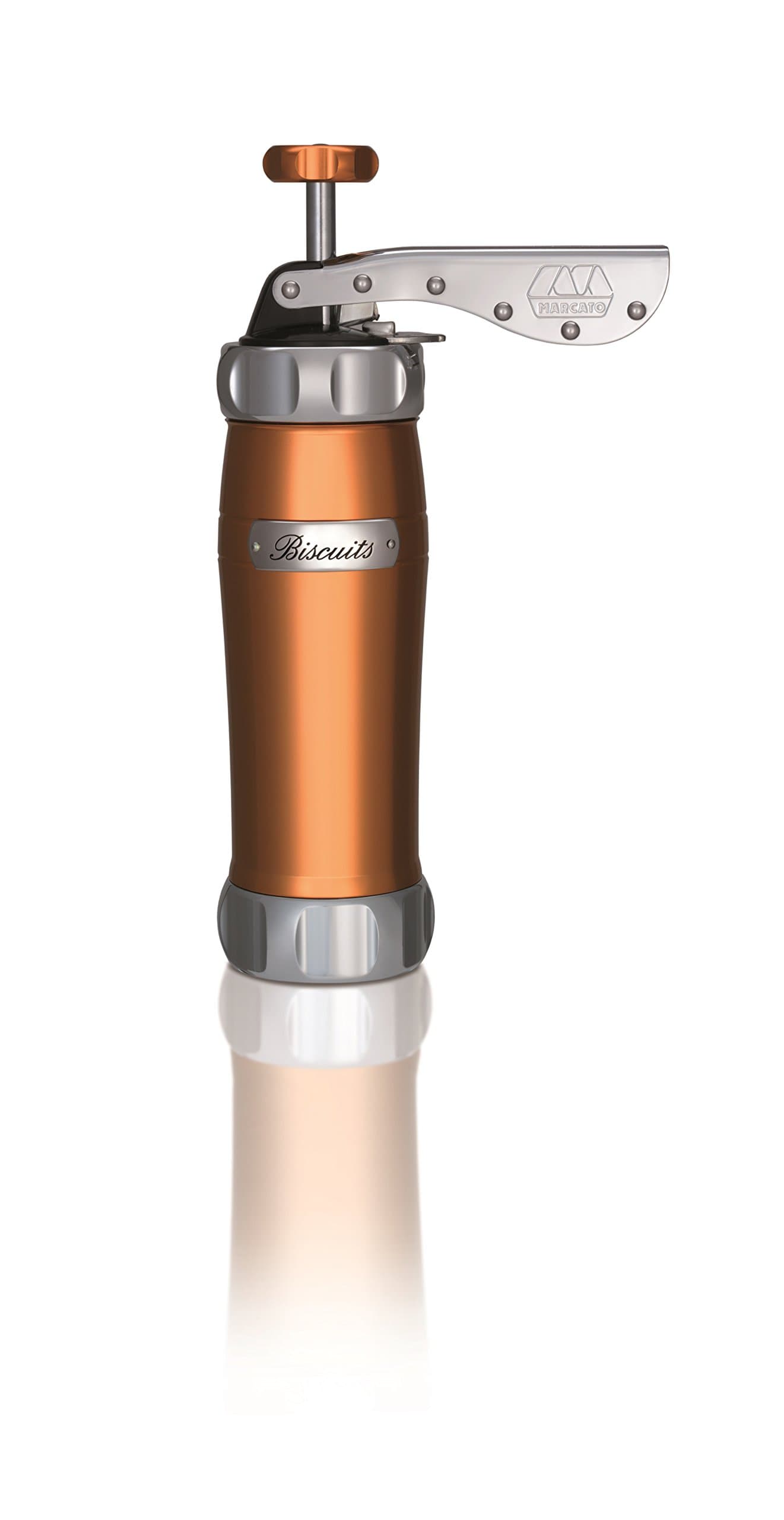 Marcato 08 01 11 Biscuits Cookie Press, Copper