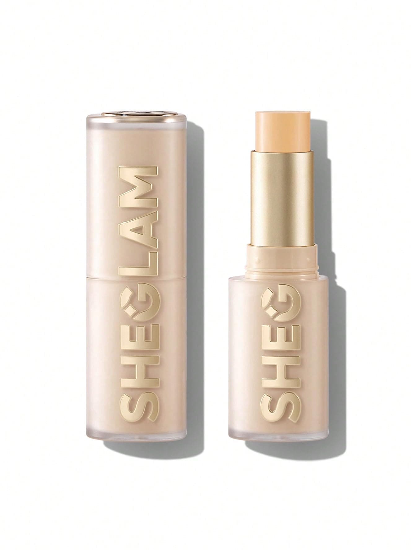 SHEGLAM Skin Magnet High Coverage Foundation Stick Long Lasting Medium Makeup for All Skin Types Butter Cream