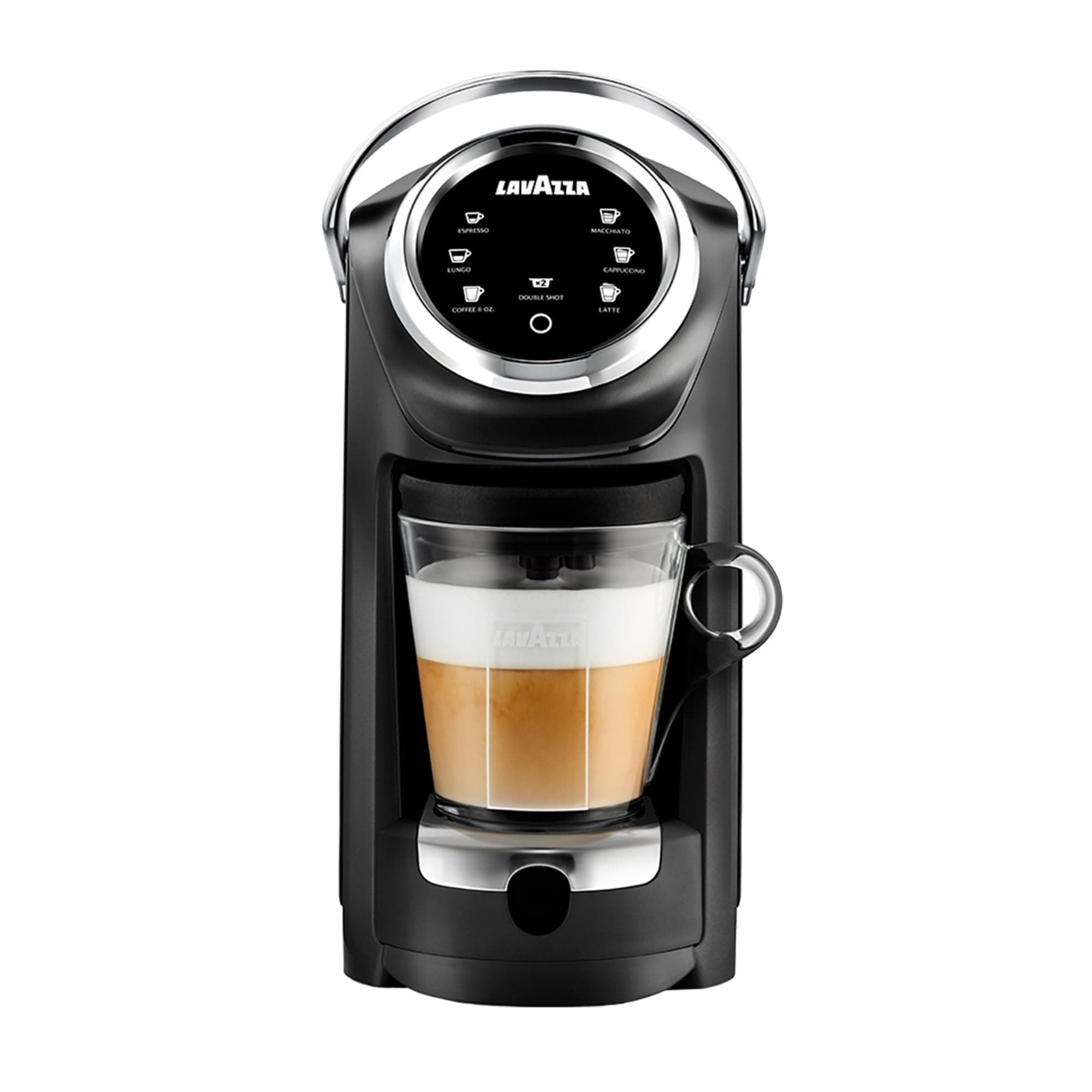 Expert Coffee Classy Plus Single Serve ALL-IN-ONE Espresso & Coffee Brewer Machine - (Includes Built-in Milk Vessel/Frother)