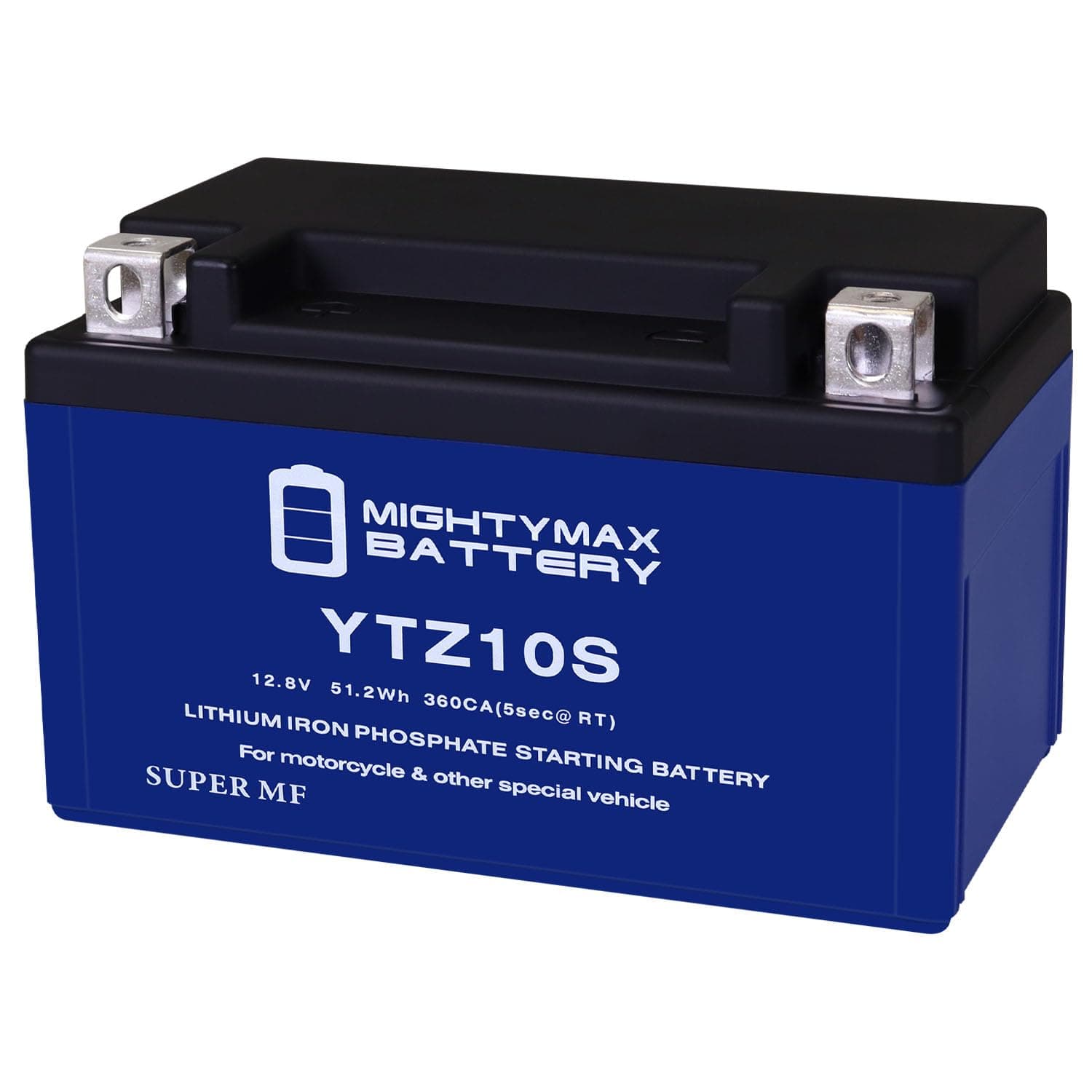 Mighty Max Battery YTZ10S Lithium Replacement Battery compatible with PoweRoad YTZ10-BS