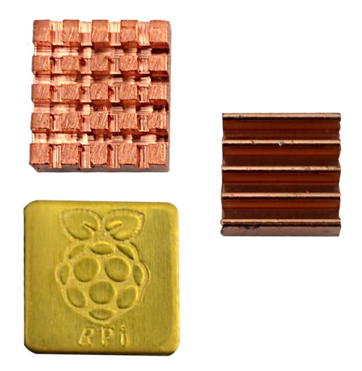 Guhui Heatsink for Raspberry pi 3 Model B B+ and Pi 2 Model B (3 pcs)